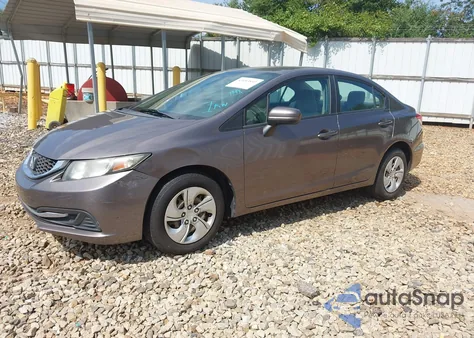 2014 Honda Civic Lx из США, поврежденный, VIN 19XFB2F59EE074437